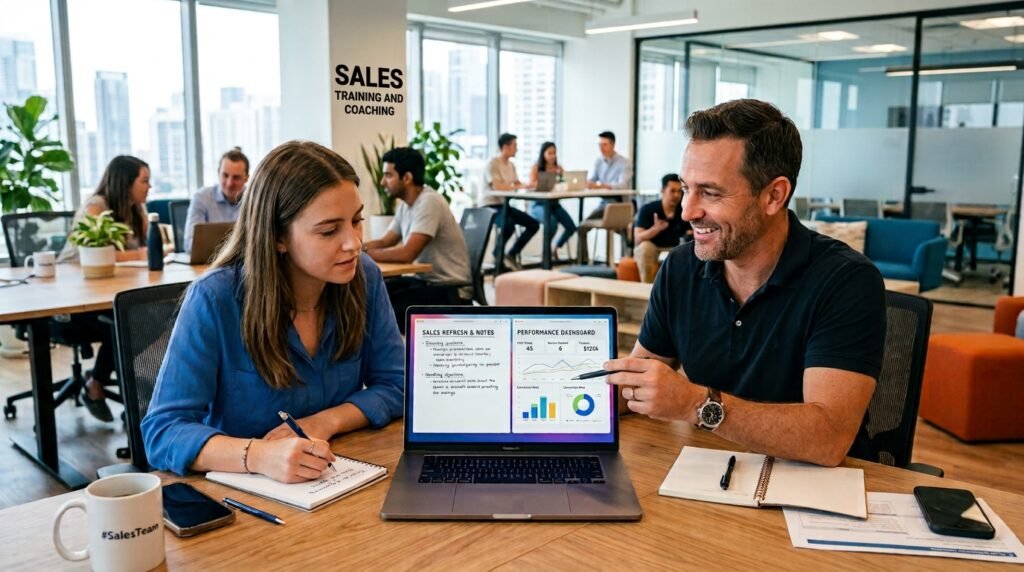 sales training and coaching
